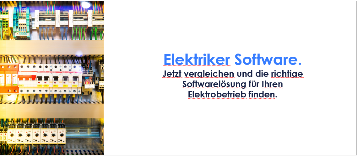 Beitragsbild - Elektriker Softwareprogramme vergleichen 2023