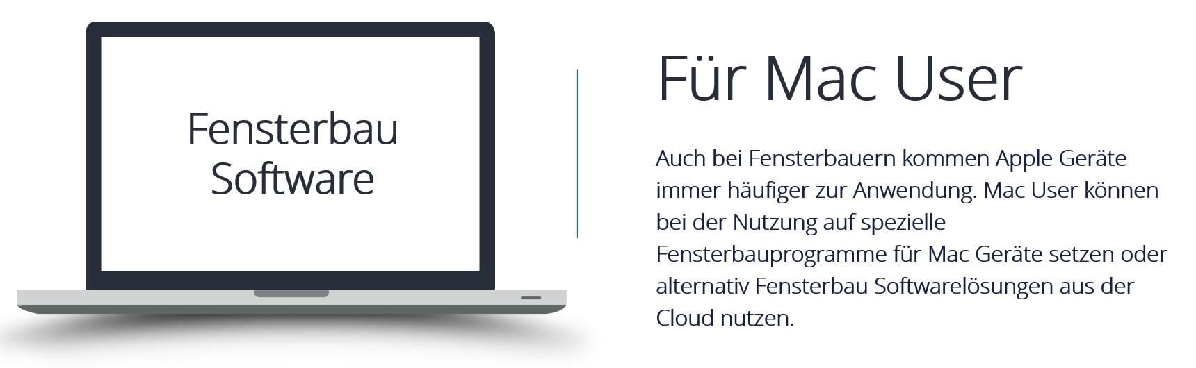 Beitragsbild Fensterbau Software für Mac Nutzer