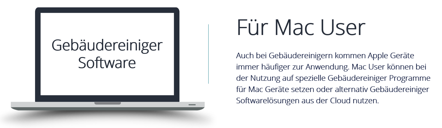 Beitragsbild Gebäudereiniger Software für Mac Nutzer