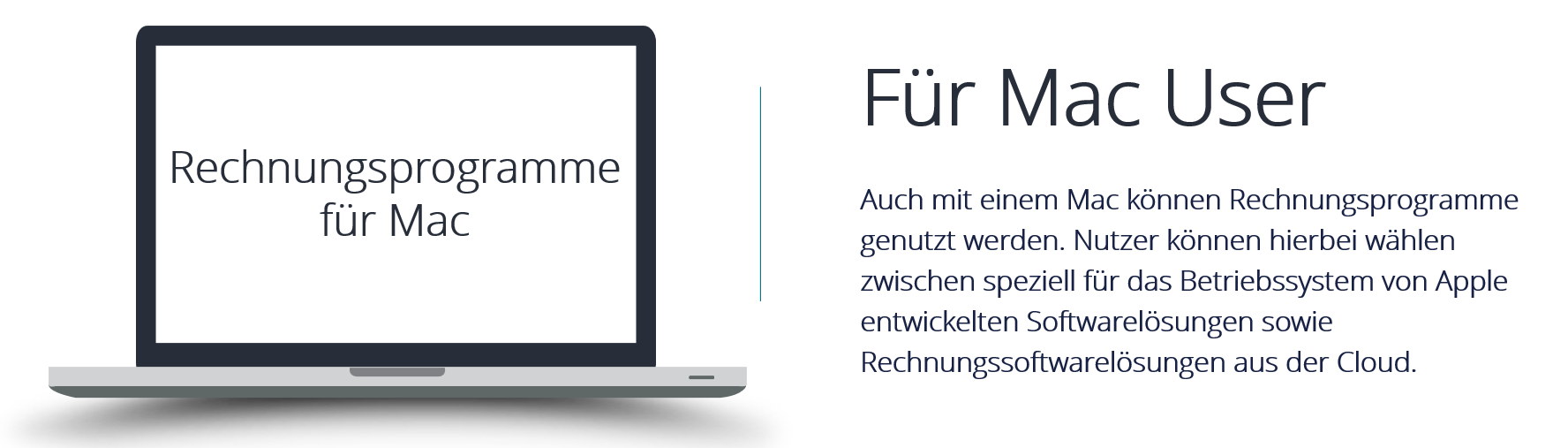 Beitragsbild - Rechnungsprogramme für Mac User