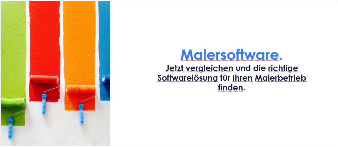 Beitragsbild - Malersoftware vergleichen