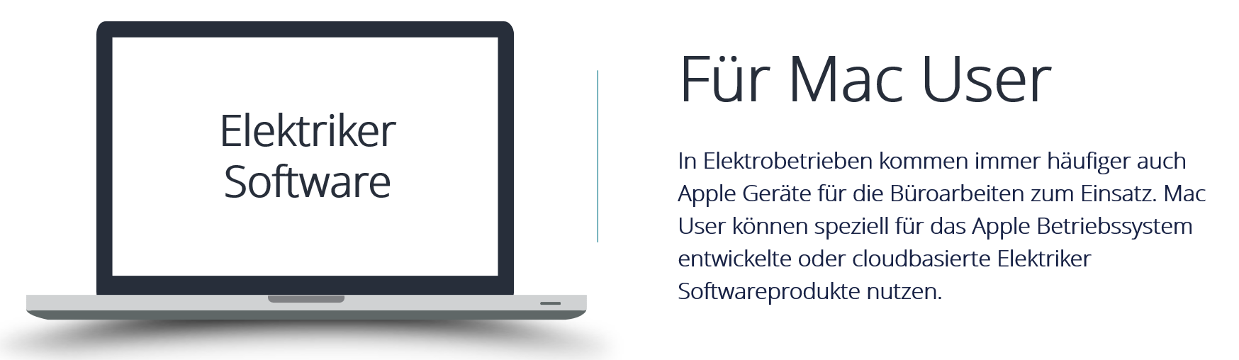 Beitragsbild Elektriker Software für Mac Nutzer
