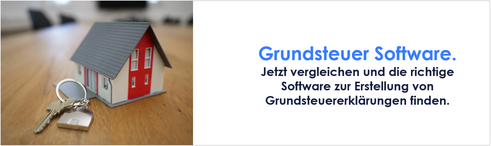 Beitragsbild - Grundsteuer Software finden