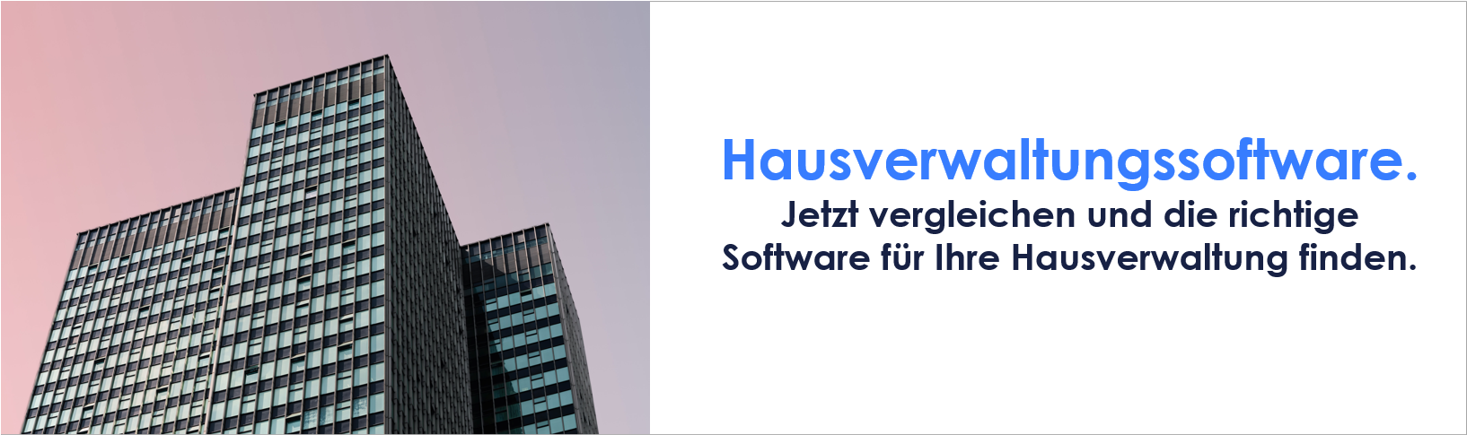 Beitragsbild - Vergleich von Softwareprogrammen für Hausverwaltungen